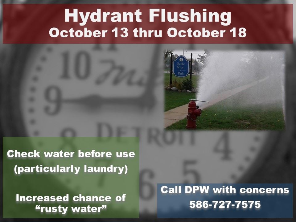 Cable TV Hydrant Flushing 2024-10-13