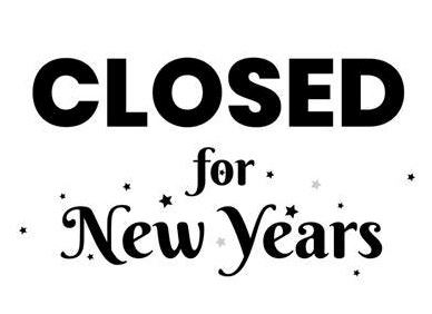 Closed-NewYears