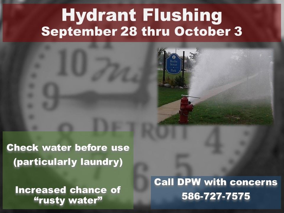 Cable TV Hydrant Flushing 2025-09-28