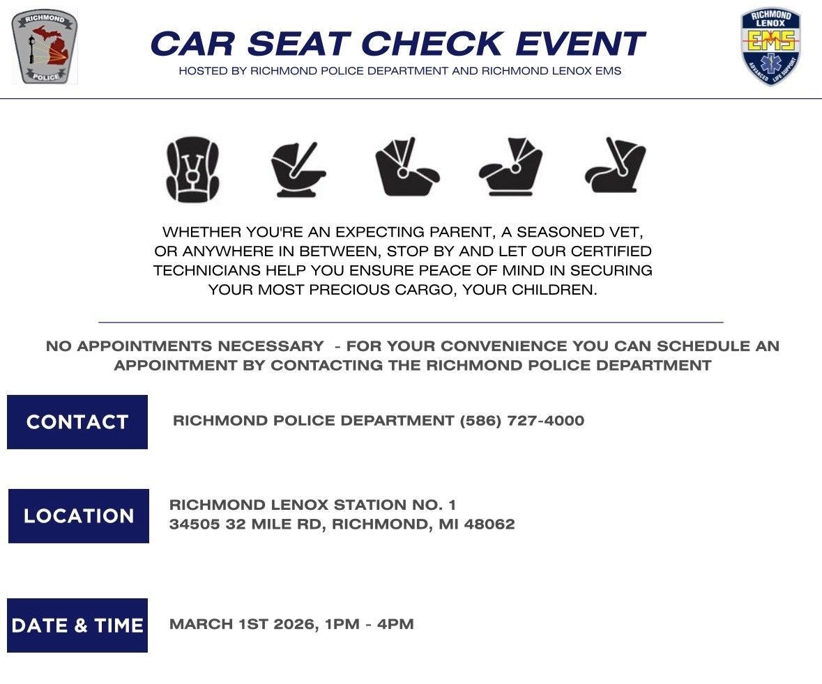 Car Seat Check Event