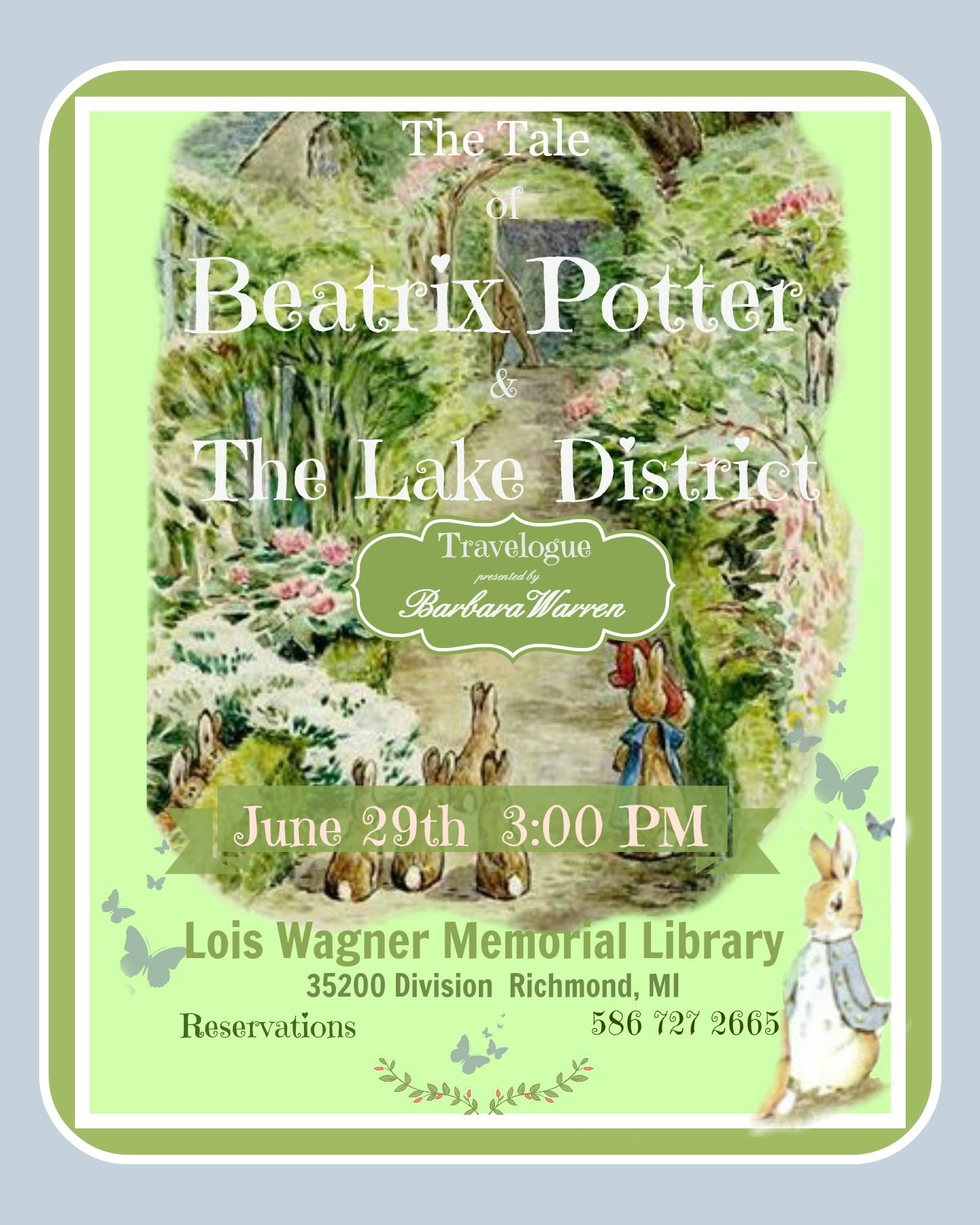Beatrix Potter Final Poster   Richmond